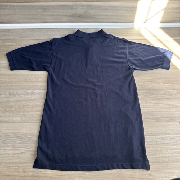 Disney Animal Kingdom Vintage Polo Shirt Mens Size SM Navy Blue Combed‎ Cotton - Picture 9 of 9